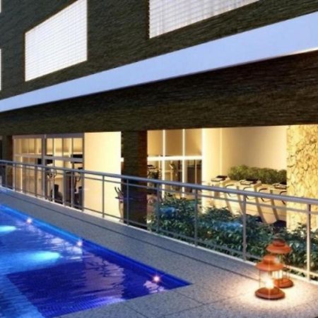 APTO Top com Vista pro Mar em Condomínio Completo em Frente à Praia! (6 pessoas) Santos (Sao Paulo) Exterior foto