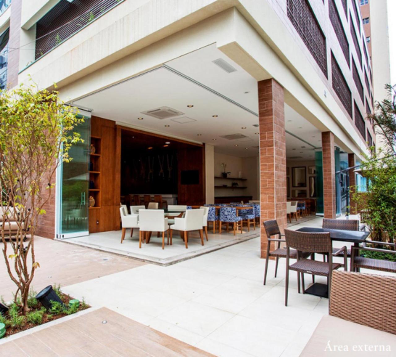 APTO Top com Vista pro Mar em Condomínio Completo em Frente à Praia! (6 pessoas) Santos (Sao Paulo) Exterior foto