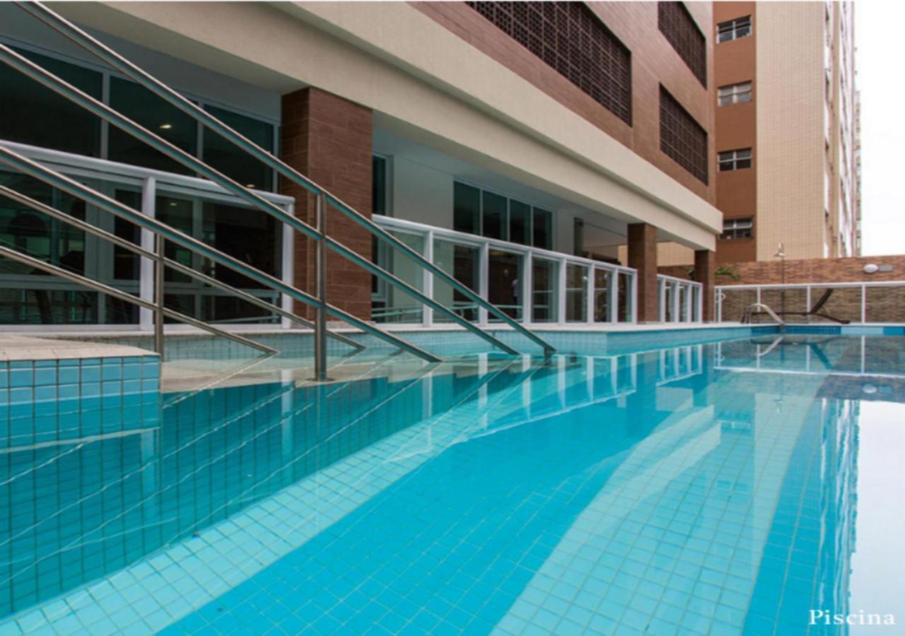 APTO Top com Vista pro Mar em Condomínio Completo em Frente à Praia! (6 pessoas) Santos (Sao Paulo) Exterior foto
